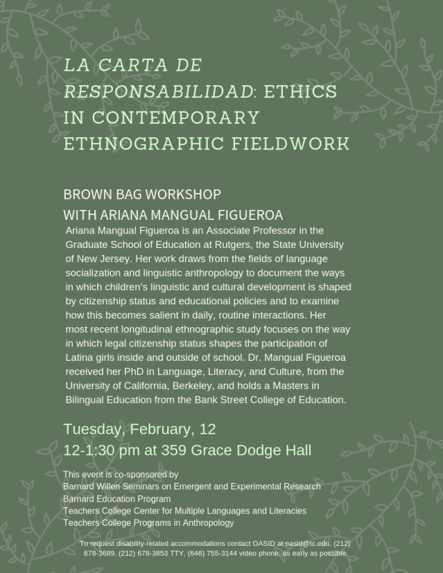 La carta de responsabilidad_ Ethics in comtemporary ethnographic fieldwork(1)